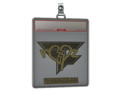 Sticker Slab | ropz (Gold) | Copenhagen 2024