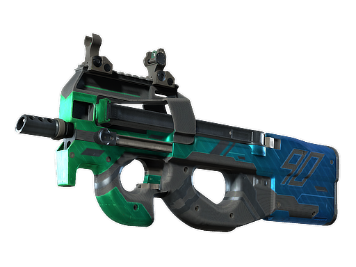 StatTrak™ P90 | Wave Breaker (Minimal Wear)