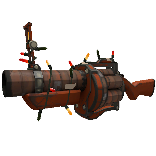 Strange Festivized Civil Servant Mk.II Grenade Launcher (Field-Tested)
