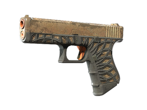 Glock-18 | Ifrit Lattice (Battle-Scarred)