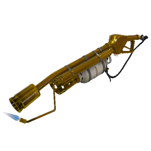 Strange Festivized Professional Killstreak Australium Flame Thrower