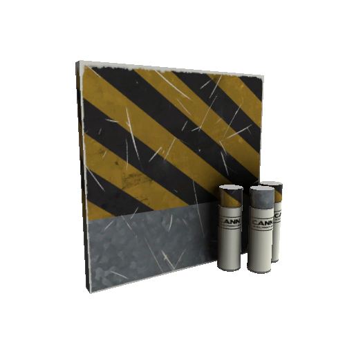 Hazard Warning War Paint (Minimal Wear)
