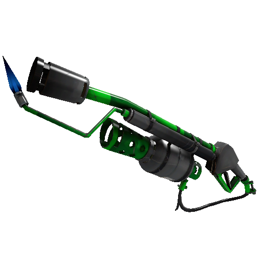 Health and Hell (Green) Flame Thrower (Minimal Wear)