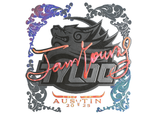 Sticker | JamYoung (Holo) | Austin 2025