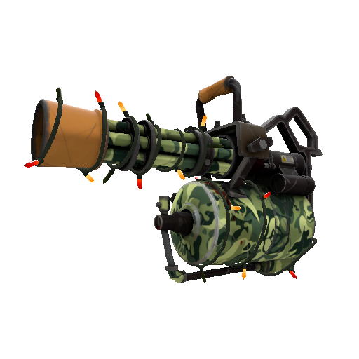 Strange Festivized King of the Jungle Minigun (Field-Tested)