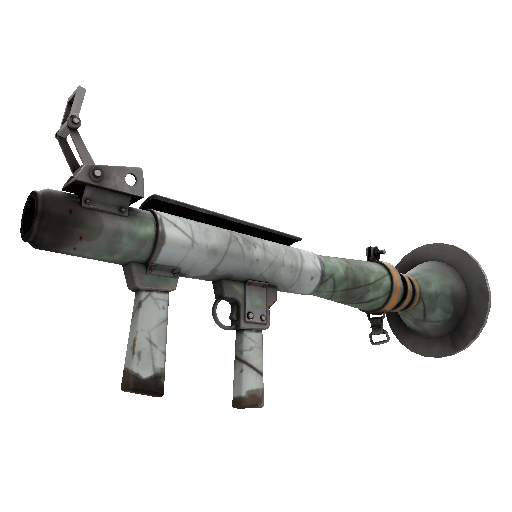 Strange Aqua Marine Rocket Launcher (Well-Worn)