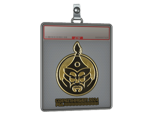 Sticker Slab | The MongolZ (Gold) | Copenhagen 2024