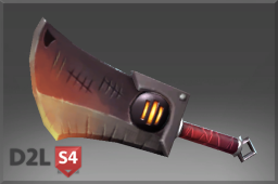 Autographed Broiler's Cleaver