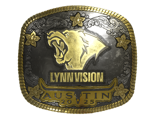 Sticker | Lynn Vision (Gold) | Austin 2025
