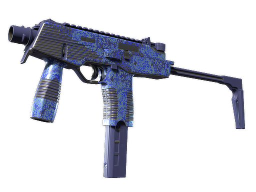 MP9 | Cobalt Paisley (Minimal Wear)