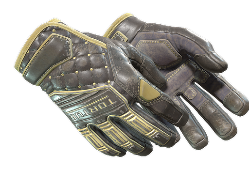 ★ Specialist Gloves | Chocolate Chesterfield (Battle-Scarred)