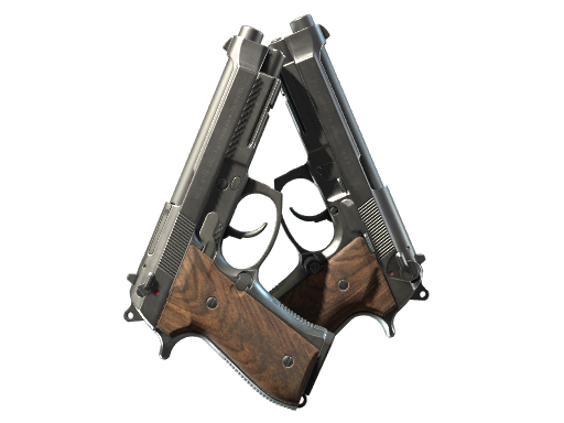 StatTrak™ Dual Berettas | Retribution (Factory New)
