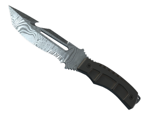 ★ Survival Knife | Damascus Steel (Well-Worn)