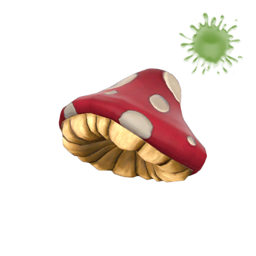 Strange Toadstool Topper