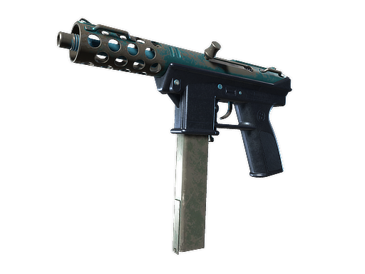 Tec-9 | Blue Blast (Battle-Scarred)