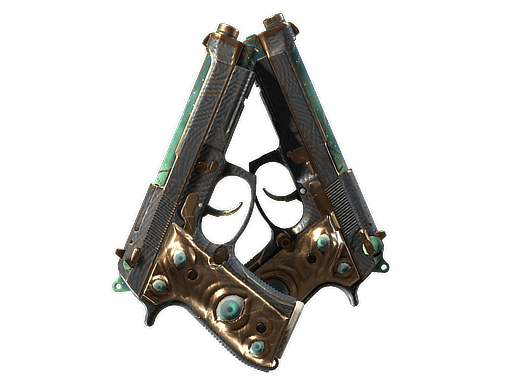 StatTrak™ Dual Berettas | Angel Eyes (Minimal Wear)