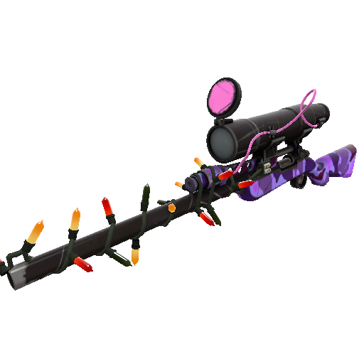 Festivized Specialized Killstreak Purple Range Sniper Rifle (Field-Tested)